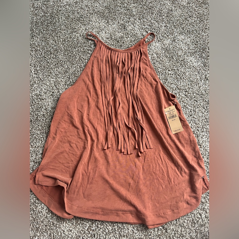 American Eagle fringe tank